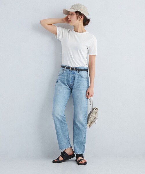 PETIT BATEAU(プチバトー)の「【別注】<PETIT BATEAU>バックプリント ショートスリーブ Tシャツ(Tシャツ/カットソー・レディース・その他1/オフホワイト/ブラック/ダークブラウン・FREE)」の19枚目の写真