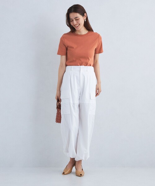 PETIT BATEAU(プチバトー)の「【別注】<PETIT BATEAU>バックプリント ショートスリーブ Tシャツ(Tシャツ/カットソー・レディース・その他1/オフホワイト/ブラック/ダークブラウン・FREE)」の22枚目の写真