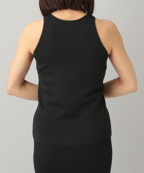 e/rm（イーアールエム）の「【e/rm】アセテートニットタンクトップ（タンクトップ・レディース・ブラック/ライトブルー・FREE）」の9枚目の写真