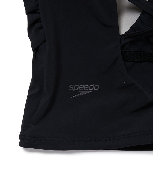 Speedo ステイフィットエコクロップドトップ　水着 Speedo（スピード）の「【Speedo】UV ステイフィットエコ