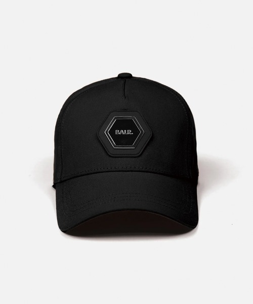 BALR.(ボーラー)の「HEXLINE CLASSIC CAP(キャップ・メンズ・ブラック/オレンジ・FREE)」の2枚目の写真