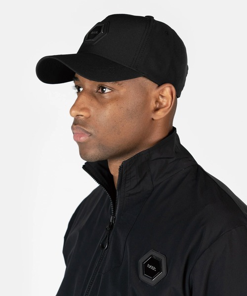 BALR.(ボーラー)の「HEXLINE CLASSIC CAP(キャップ・メンズ・ブラック/オレンジ・FREE)」の3枚目の写真