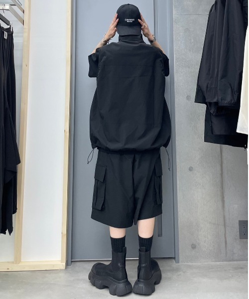 WHITELAND（ホワイトランド）の「WHITELAND/ホワイトランド/NYLON CARGO SHORT（その他パンツ・レディース・ブラック・F）」の5枚目の写真