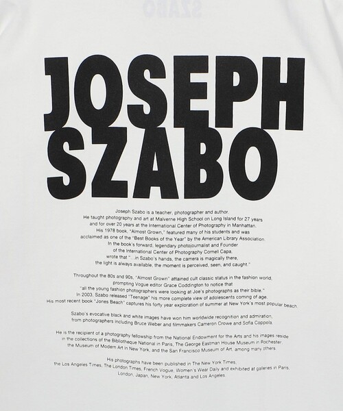 フリークスストア joe szabo ジョセフスザボー　トレーナー　L フリークスストア joe szabo ジョセフスザボー トレーナー L 【公式通販】