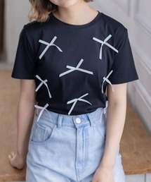 clear | リボンモチーフTシャツ≪2024SS新作≫(Tシャツ/カットソー)