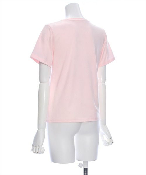 clear（クリア）の「リボンモチーフTシャツ［バレエコア フレンチ カジュアル ガーリー］≪再入荷≫（Tシャツ/カットソー・レディース・オフホワイト/ピンク/ブラック・F）」の8枚目の写真