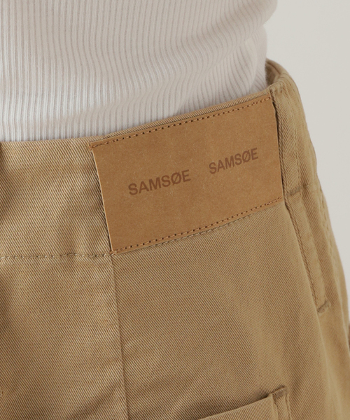 EDIT. FOR LULU（エディットフォールル）の「【SAMSOE SAMSOE / サムソーサムソー】チノパンツ（チノパンツ・レディース・ベージュ・SMALL）」の14枚目の写真