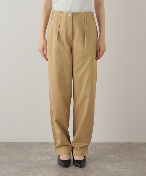 EDIT. FOR LULU（エディットフォールル）の「【SAMSOE SAMSOE / サムソーサムソー】チノパンツ（チノパンツ・レディース・ベージュ・SMALL）」の21枚目の写真