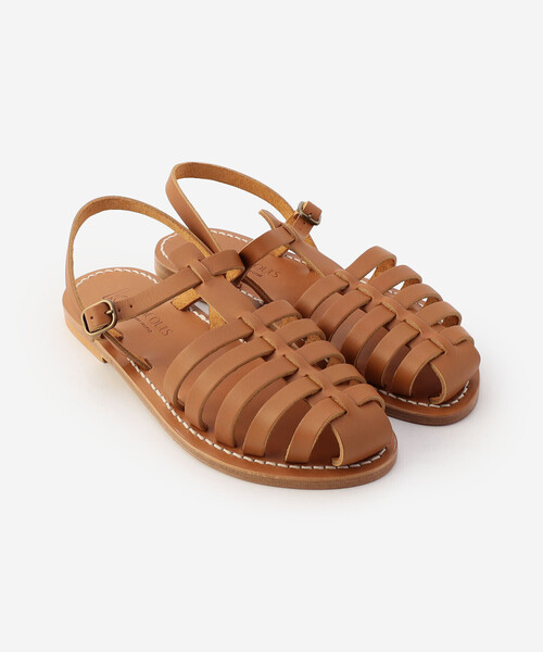 K.JACQUES（ケイジャック）の「K.JACQUES | レザーケージサンダル WOMEN（サンダル・レディース・ブラック/ブラウン・38/37/36）」の18枚目の写真