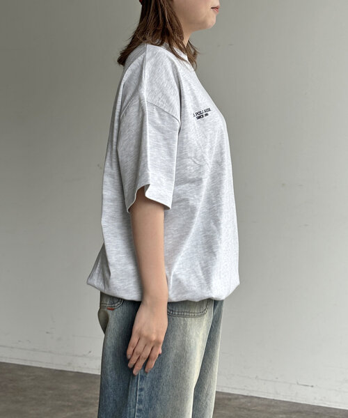 U.S. POLO ASSN.(ユーエスポロアッスン)の「【U.S. POLO ASSN.】バルーンT(Tシャツ/カットソー・レディース・グレー/ホワイト系その他/ホワイト/ネイビー/ブラック・LARGE/SMALL/MEDIUM)」の6枚目の写真