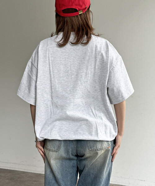 U.S. POLO ASSN.(ユーエスポロアッスン)の「【U.S. POLO ASSN.】バルーンT(Tシャツ/カットソー・レディース・グレー/ホワイト系その他/ホワイト/ネイビー/ブラック・LARGE/SMALL/MEDIUM)」の7枚目の写真