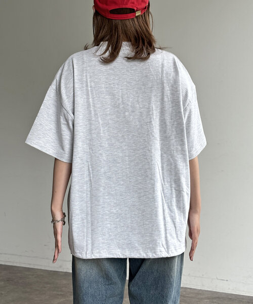 U.S. POLO ASSN.(ユーエスポロアッスン)の「【U.S. POLO ASSN.】バルーンT(Tシャツ/カットソー・レディース・グレー/ホワイト系その他/ホワイト/ネイビー/ブラック・LARGE/SMALL/MEDIUM)」の10枚目の写真