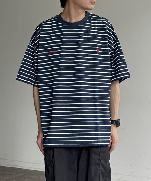 U.S. POLO ASSN.(ユーエスポロアッスン)の「【U.S. POLO ASSN.】バルーンT(Tシャツ/カットソー・レディース・グレー/ホワイト系その他/ホワイト/ネイビー/ブラック・LARGE/SMALL/MEDIUM)」の17枚目の写真