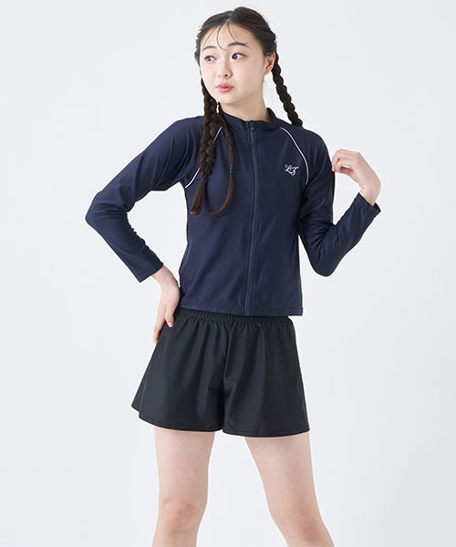 SWIM】LT袖編上げTシャツ3点セット水着（水着）｜LOVETOXIC