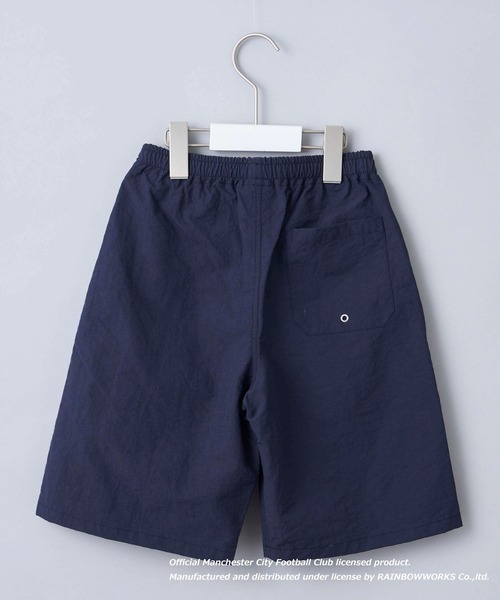 撥水加工　マンチェスターシティ　グアルディオラ　レインジャケット　ショーツ KIDSUPER X MCFC トラベルショーツ マンチェスター・シティFC｜Alpen