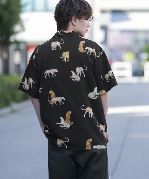 improves(インプローブス)の「総柄 半袖 オープンカラーシャツ(シャツ/ブラウス・メンズ・F/E/D/C/G/B/H/A・LARGE/MEDIUM)」の20枚目の写真