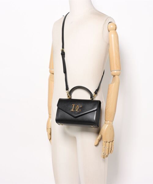 DEICY（デイシー）の「フラップバッグ（ハンドバッグ・レディース・ブラック/ベージュ系その他/ブラウン・FREE）」の4枚目の写真