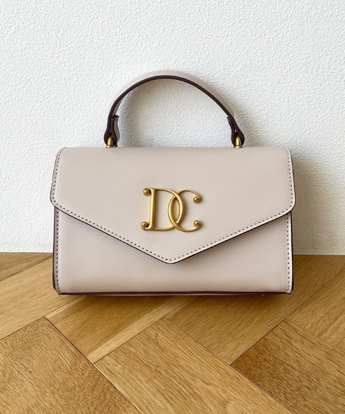 DEICY（デイシー）の「フラップバッグ（ハンドバッグ・レディース・ブラック/ベージュ系その他/ブラウン・FREE）」の3枚目の写真