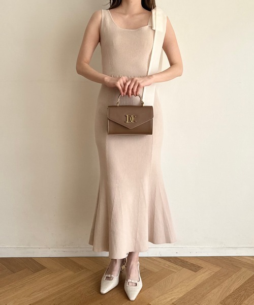 DEICY（デイシー）の「フラップバッグ（ハンドバッグ・レディース・ブラック/ベージュ系その他/ブラウン・FREE）」の9枚目の写真