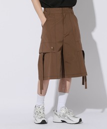 Anui（アニュイ）の「【UNISEX/2サイズ展開】スケーターハーフパンツ（カーゴパンツ・メンズ）」