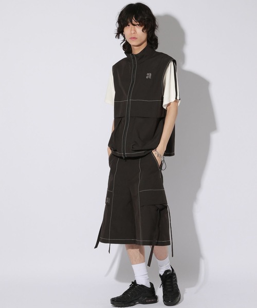 Anui（アニュイ）の「【UNISEX/2サイズ展開】スケーターハーフパンツ（カーゴパンツ・レディース・ブラウン/ブラック・MEDIUM/SMALL）」の17枚目の写真