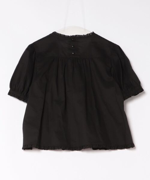 【美品】ピンクハウス 黒 うさちゃん刺繍使い 綿ローンブラウス/2025年 春 美品】ピンクハウス 黒 うさちゃん刺繍使い 綿ローンブラウス