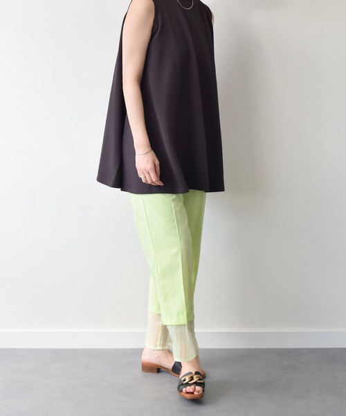 inter-chaussures（インターショシュール）の「【Oh my Sandals】ローヒールチェーンミュールサンダル(E42000)（サンダル・レディース・ブラック/シルバー/アイボリー・38/39/36/37/35）」の10枚目の写真