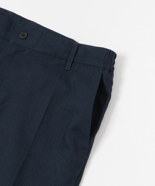 URBAN RESEARCH（アーバンリサーチ）の「『UR TECH』リネンアンクルパンツ（その他パンツ・メンズ・ネイビー/ブラック・SMALL/MEDIUM/LARGE）」の8枚目の写真
