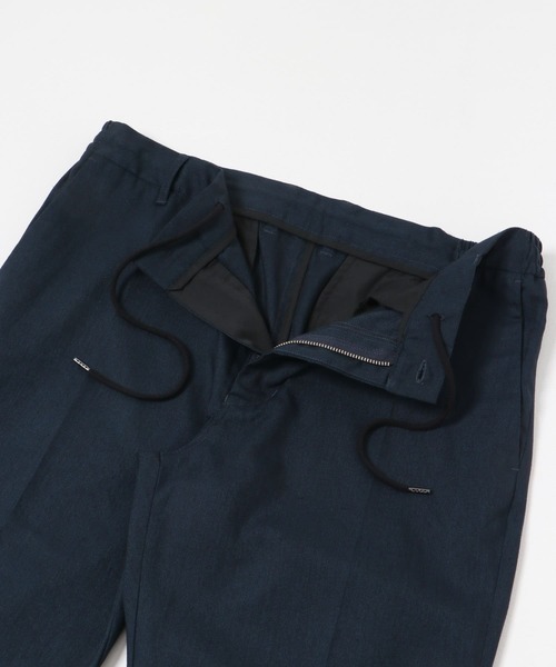 URBAN RESEARCH（アーバンリサーチ）の「『UR TECH』リネンアンクルパンツ（その他パンツ・メンズ・ネイビー/ブラック・SMALL/MEDIUM/LARGE）」の9枚目の写真