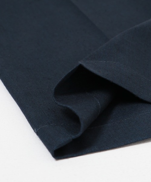 URBAN RESEARCH（アーバンリサーチ）の「『UR TECH』リネンアンクルパンツ（その他パンツ・メンズ・ネイビー/ブラック・SMALL/MEDIUM/LARGE）」の12枚目の写真