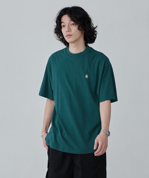 VETEMENTS/ロゴ刺繍クルーネック Tシャツ 刺繍クルーネックTシャツ|レリアン | レリアン公式オンラインストア