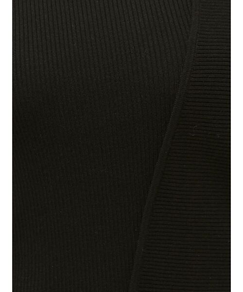 LAGUNAMOON(ラグナムーン)の「アシンメトリーリブスリットニットプルオーバー(ニット/セーター・レディース・ミント/アイボリー/ブラック・FREE)」の14枚目の写真