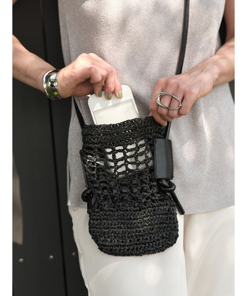ファッション雑貨・小物その他 Mini Mail Box Bag ポシェット ミニバック ショルダー 小銭入れ マジックテープ