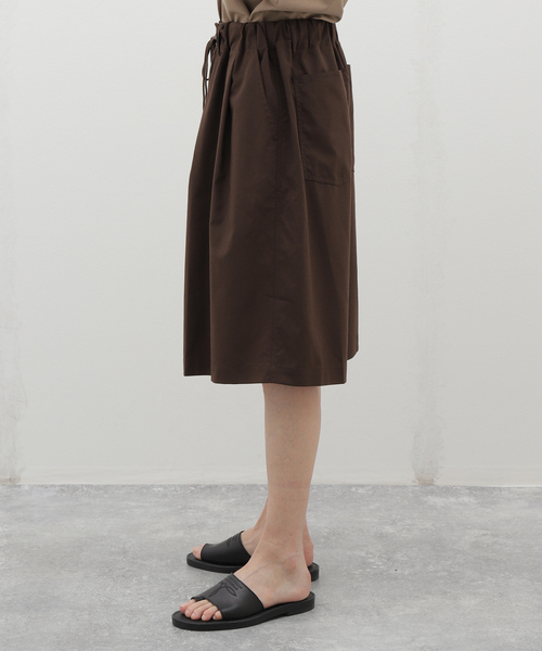 Sillage（シアージ）の「Sillage (シアージ) WOOL TROPICAL CIRCULAR SHORTS SL24SS-CSP（その他パンツ・メンズ・ブラウン・FREE）」の4枚目の写真