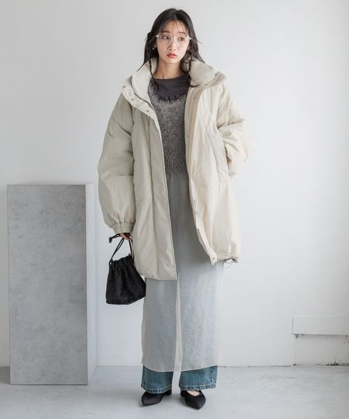 LOWRYS FARM（ローリーズファーム）の「シャギービスチェ　 135641（キャミソール・レディース・アイボリー/ブラック/グレー・FREE）」の12枚目の写真