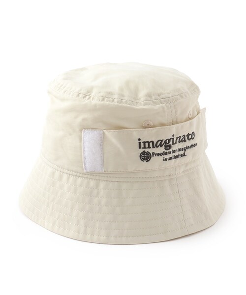 SHOO・LA・RUE（シューラルー）の「ポケッタブルHAT（ハット・キッズ・カーキ/ブラック/アイボリー・99）」の4枚目の写真