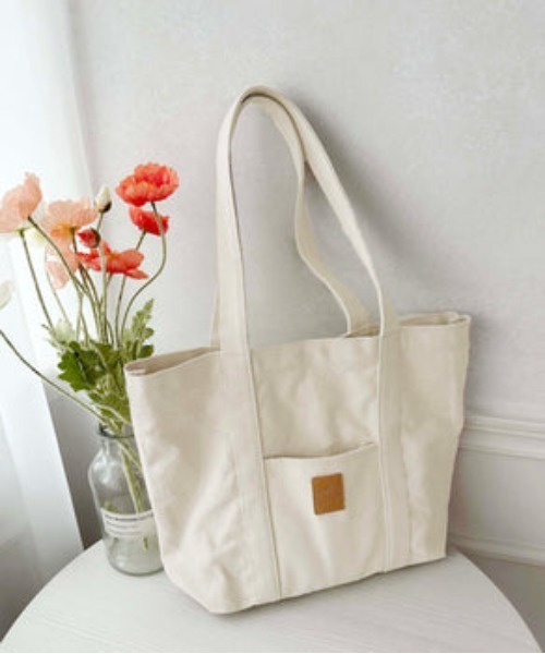 raffime（ラフィミー）の「キャンバスバッグ（ショルダーバッグ・レディース・オフホワイト・フリー）」の7枚目の写真