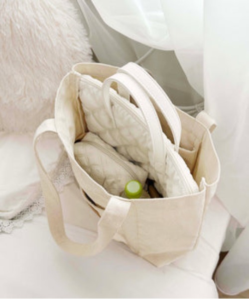 raffime（ラフィミー）の「キャンバスバッグ（ショルダーバッグ・レディース・オフホワイト・フリー）」の10枚目の写真