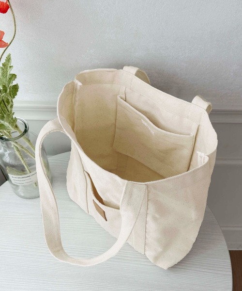 raffime（ラフィミー）の「キャンバスバッグ（ショルダーバッグ・レディース・オフホワイト・フリー）」の16枚目の写真