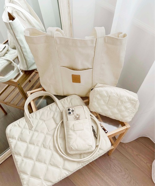 raffime（ラフィミー）の「キャンバスバッグ（ショルダーバッグ・レディース・オフホワイト・フリー）」の15枚目の写真