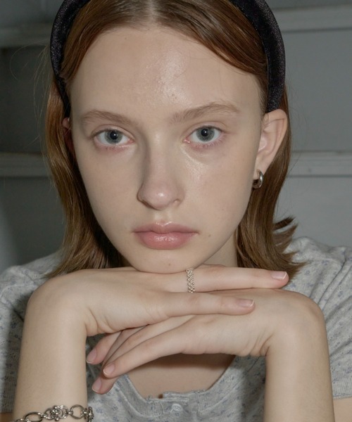 GIUNON（ジウノン）の「silver beads ring / シルバービーズリング（リング・レディース・シルバー・FREE）」の12枚目の写真