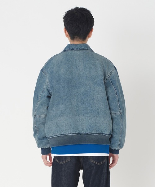 Levi's ROWAN スタジアムジャケット Levi's｜ROWAN スタジアムジャケット グリーン BISTRO GREEN