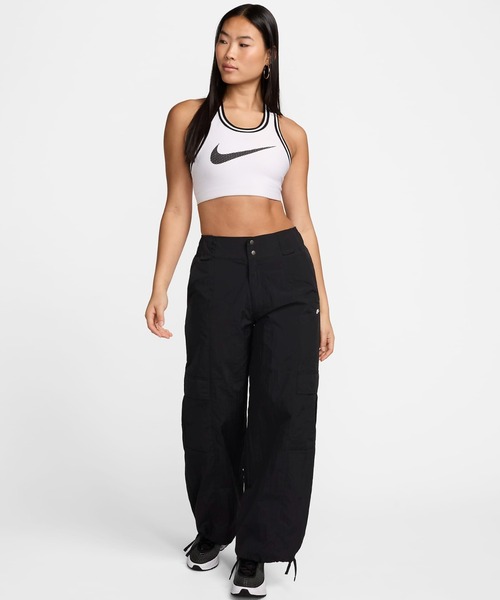 NIKE（ナイキ）の「NIKE/ナイキ ウーブン カーゴパンツ HJ6858-010（カーゴパンツ・レディース・ブラック・L/S/M）」の2枚目の写真