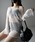 me+em select�i�~�[���Z���N�g�j�́u�y ���f�B�[�X�����^�R�_�Z�b�g �z�V�A�[�g�b�v�X�t���@�t�����g���{���z���^�[�l�b�N�n�C�E�G�X�g�r�L�j �^  sheer tops set  front ribbon halter neck high waist bikini�i�����j�v�b�z���C�g