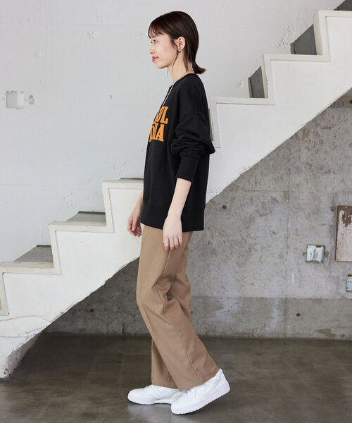 SLOBE IENA(スローブイエナ)の「《WEB限定/追加》BRISTOL VIRGINIA スウェット(スウェット・レディース・ブラック/チャコールグレー/グレー・FREE)」の20枚目の写真