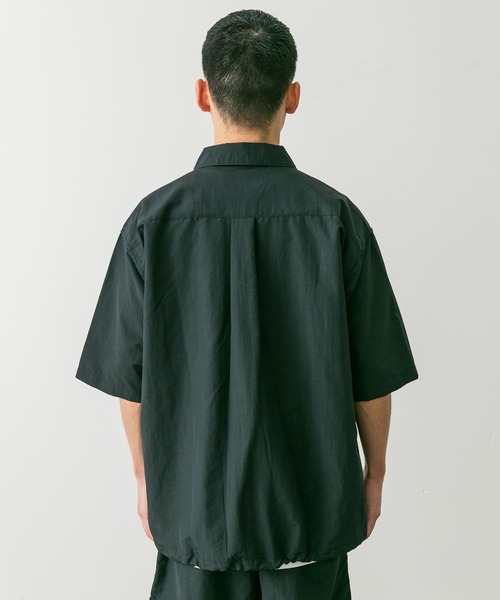 Foxfire（フォックスファイヤー）の「『別注』Foxfire×DOORS　ナイロンオーバーシャツ（シャツ/ブラウス・メンズ・オリーブ/ブラック・MEDIUM/LARGE）」の19枚目の写真