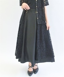 axes femme | サイドレーススカート(スカート)