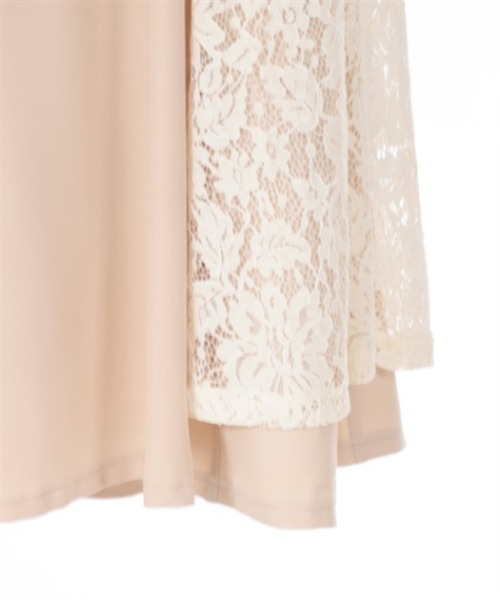 axes femme（アクシーズファム）の「サイドレーススカート（スカート・レディース・ブラック/キナリ/グリーン・FREE）」の18枚目の写真