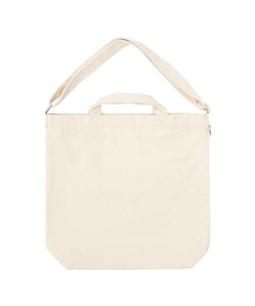 HUF(ハフ)の「MEGABLAST 2WAY TOTE BAG / HUF ハフ コットンキャンバス トートバッグ A4(トートバッグ・メンズ・ナチュラル/ブラック・ONE SIZE)」の8枚目の写真
