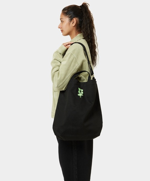 HUF(ハフ)の「MEGABLAST 2WAY TOTE BAG / HUF ハフ コットンキャンバス トートバッグ A4(トートバッグ・メンズ・ナチュラル/ブラック・ONE SIZE)」の19枚目の写真